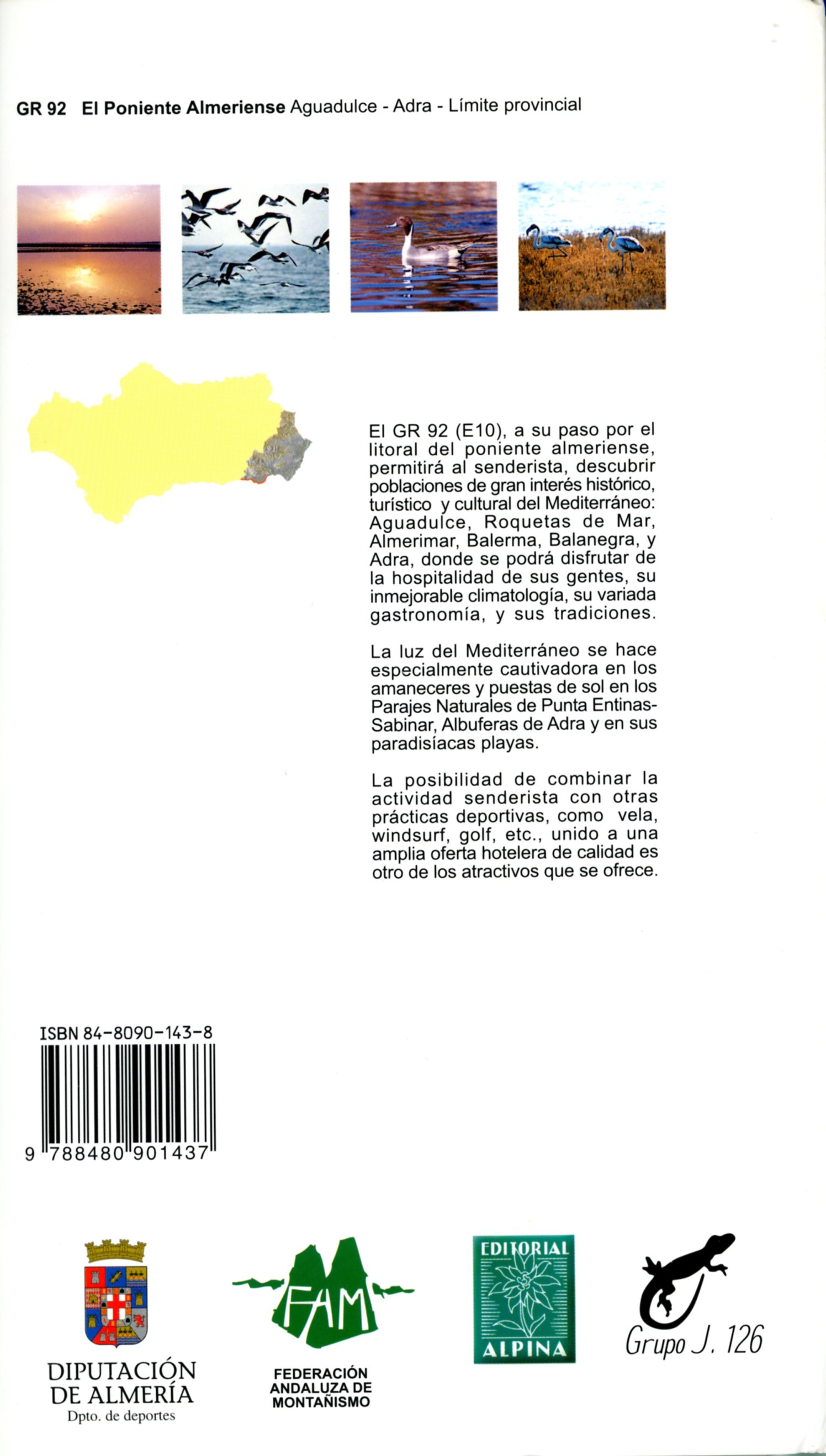 Sendero GR 92  E 10 : Ruta por el Poniente Almeriense - Miniatura 2